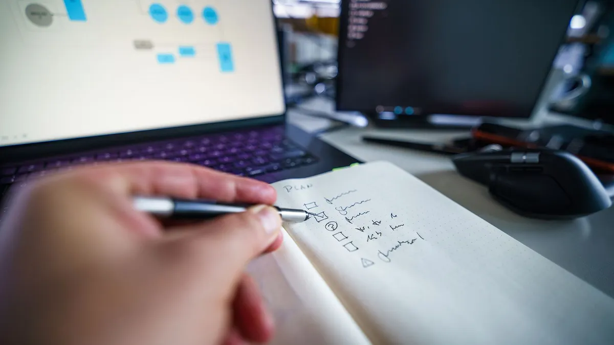 Checklist on a desk used to score the best no credit check loans before applying